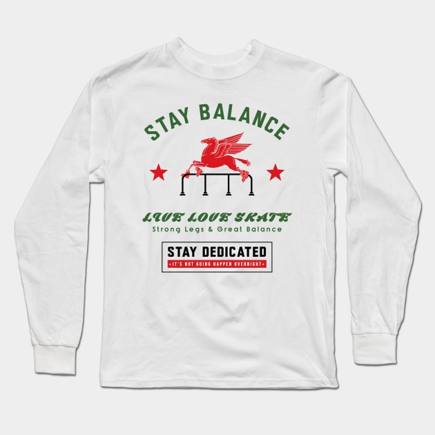 stay balance Long Sleeve T-Shirt by VISUALDIARY